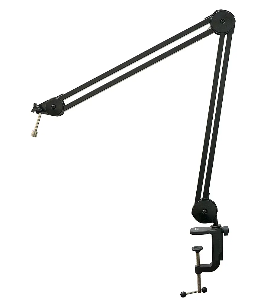 Front. 512 Audio - Microphone Boom Arm - Black.
