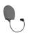 Front. 512 Audio - Microphone Pop Filter - Black.