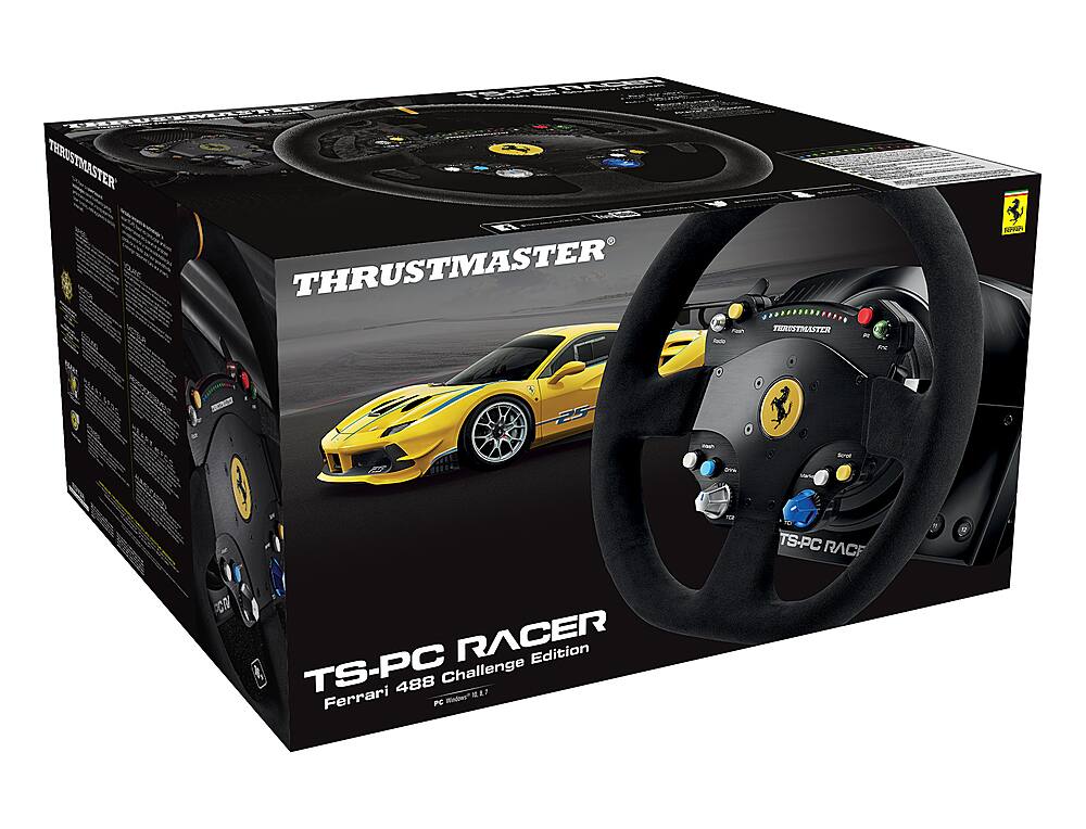 Alt View 15. Thrustmaster - TS-PC Racer Ferrari 488 Challenge Edition Racing Wheel for PC.