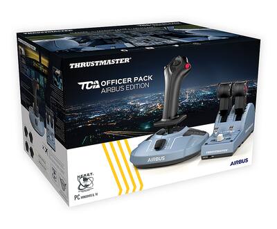 Thrustmaster TCA Officer Pack Airbus Edition Joystick for PC Black Thrustmaster TCA Officer Pack Airbus Edition Joystick for PC Black
