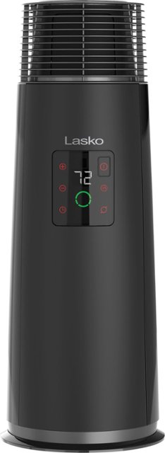 Lasko – 1500 Watt Full Circle Warmth Ceramic Heater with Remote Control – Black