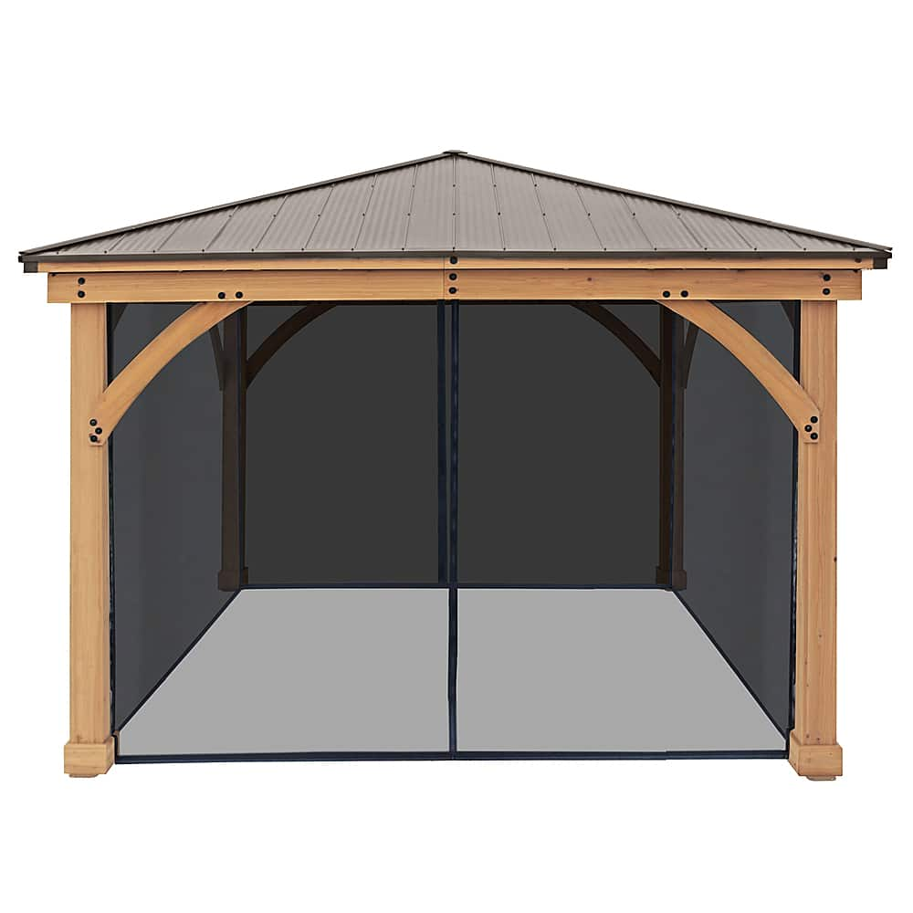 Yardistry - 12' x 12' Meridian Gazebo Mesh Kit