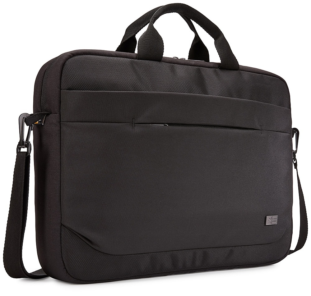 Front. Case Logic - Advantage 15.6" Attaché - Black.