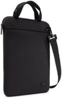 Case Logic - Quantic 12" Chromebook™ Sleeve - Black - Front_Zoom