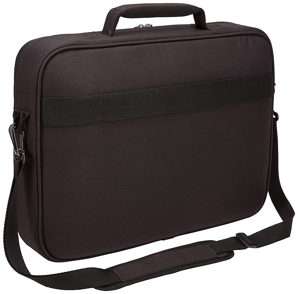 Back View: Targus - 15.6” Cypress Briefcase with EcoSmart - Black