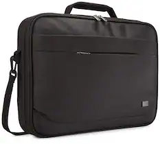 Front. Case Logic - Advantage 15.6" Laptop Briefcase - Black.