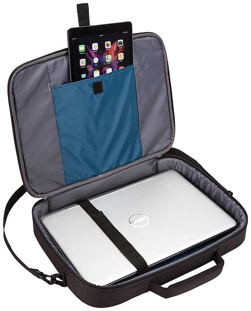 Alt View 12. Case Logic - Advantage 15.6" Laptop Briefcase - Black.