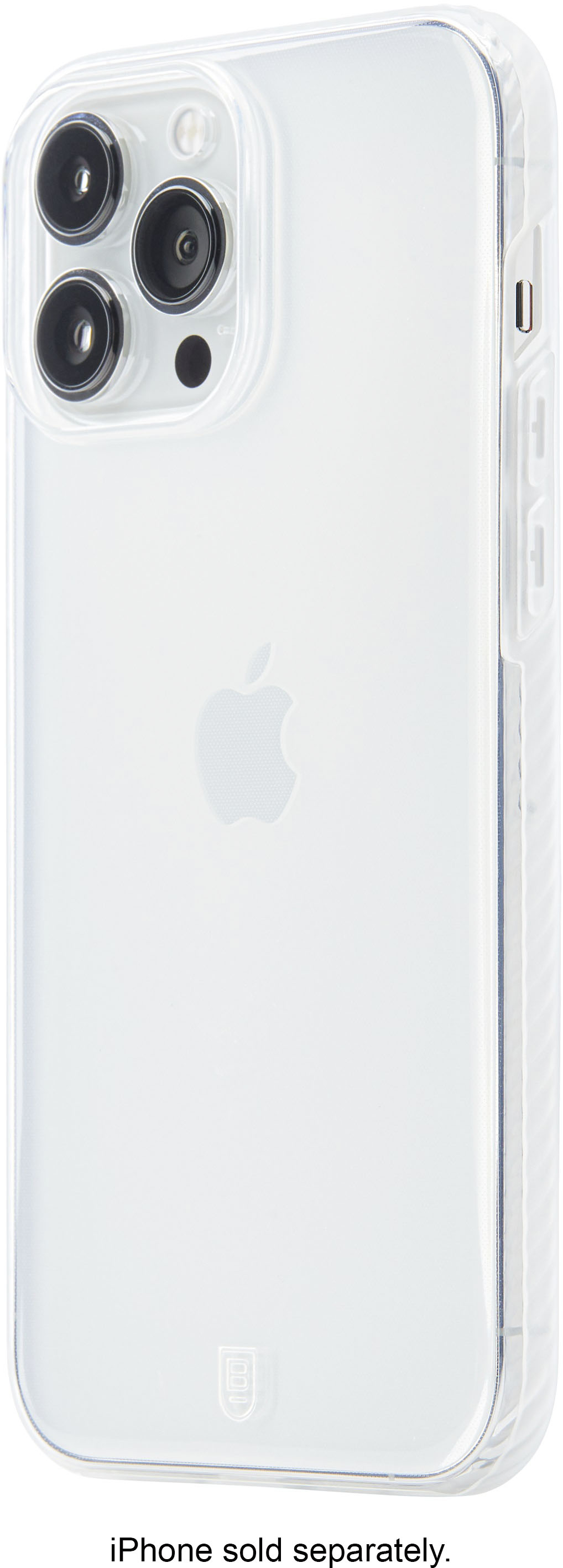 Left View: BodyGuardz - Carve Case for Apple iPhone 13 Pro Max with Pureguard - Clear