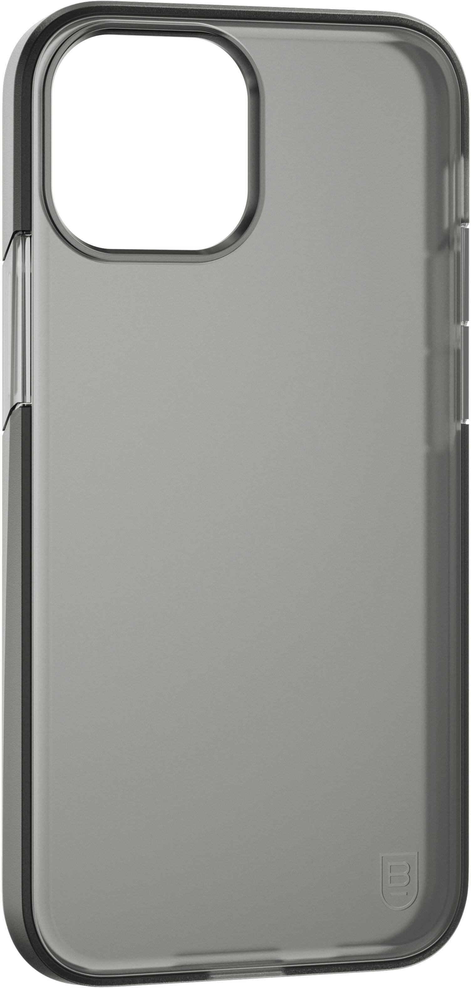 Alt View 3. BodyGuardz - Solitude Case for Apple iPhone 13 Mini with Pureguard - Smoke.