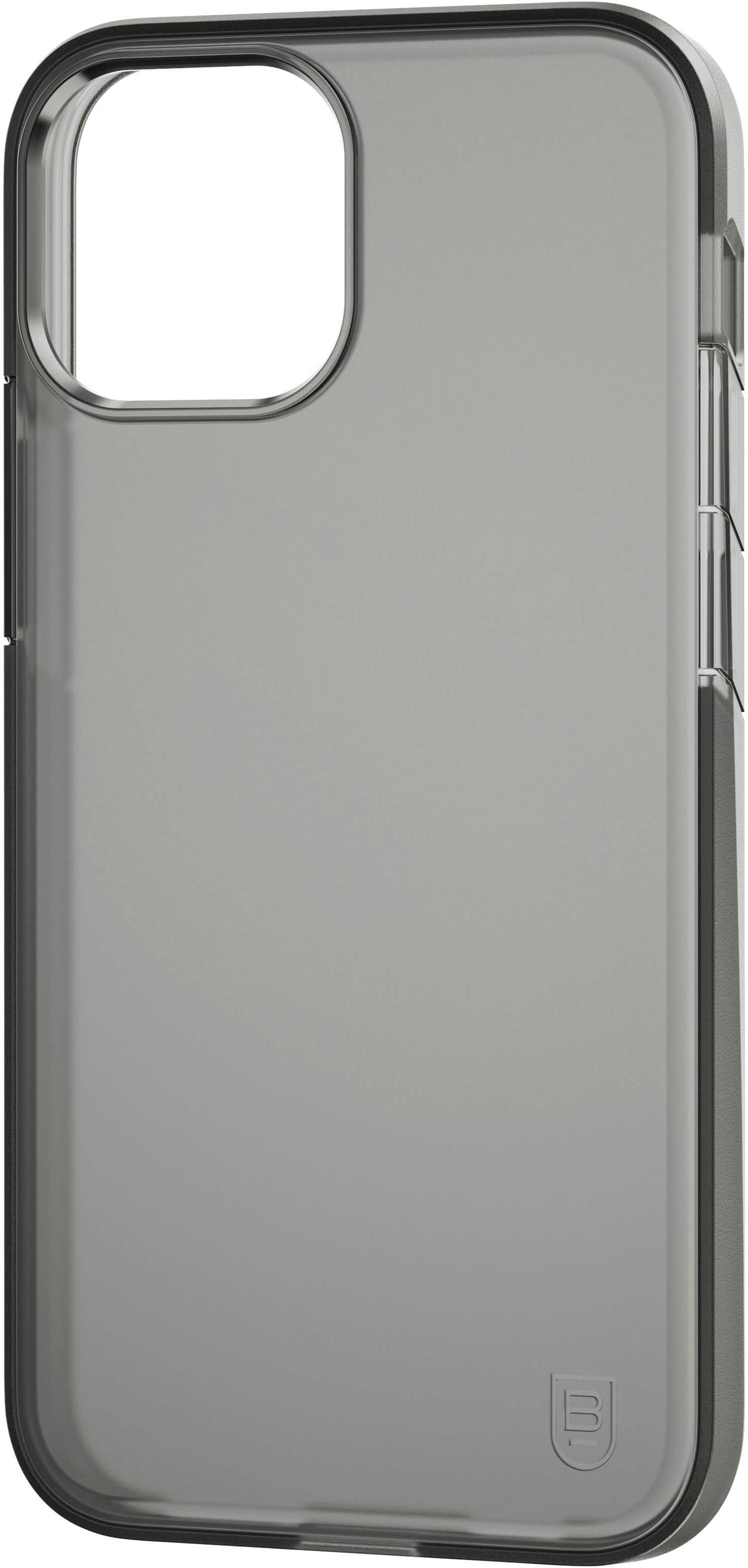 Alt View 11. BodyGuardz - Solitude Case for Apple iPhone 13 Mini with Pureguard - Smoke.