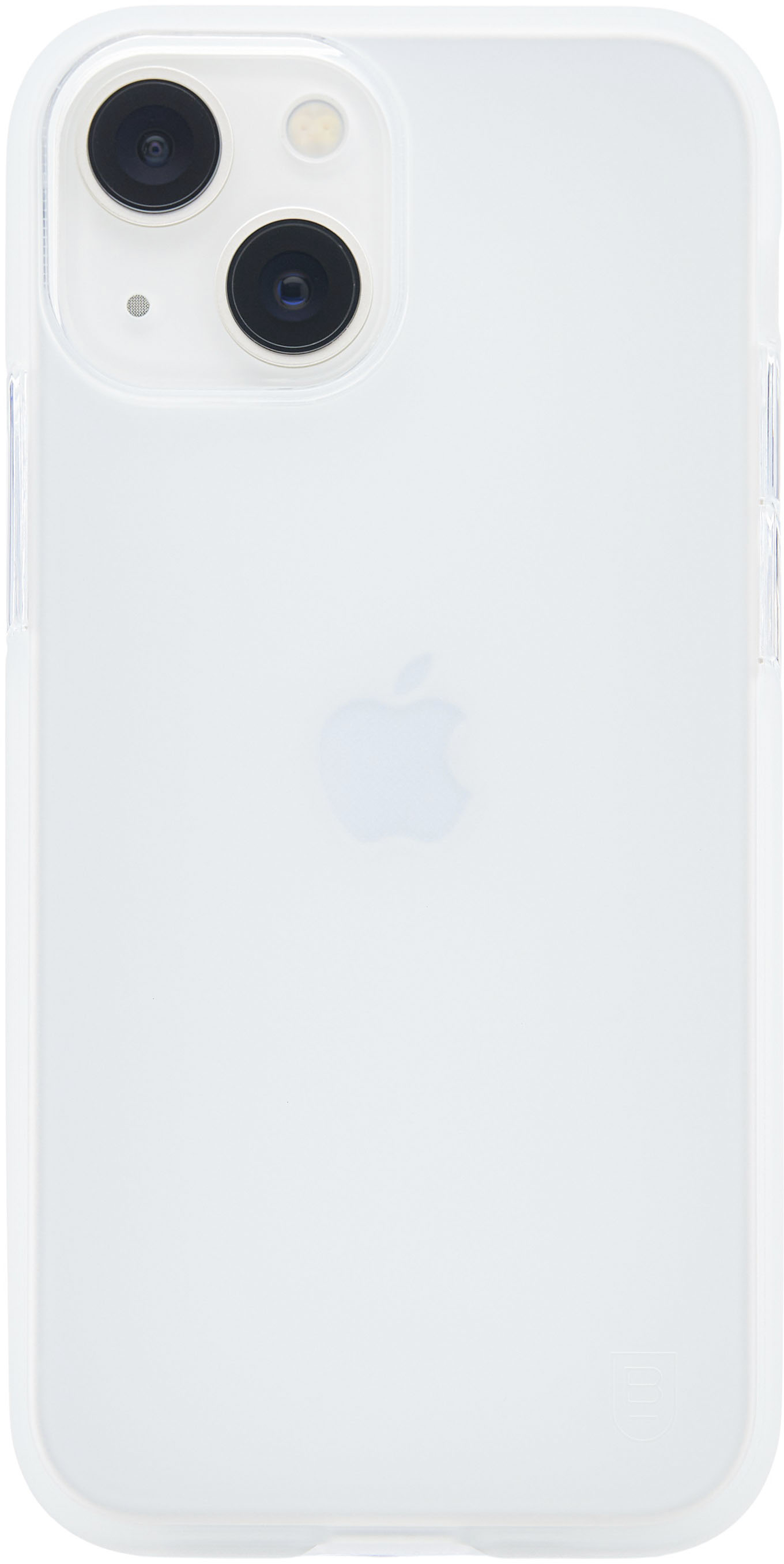 Angle View: BodyGuardz - Solitude Case for Apple iPhone 13 Mini with Pureguard - Clear