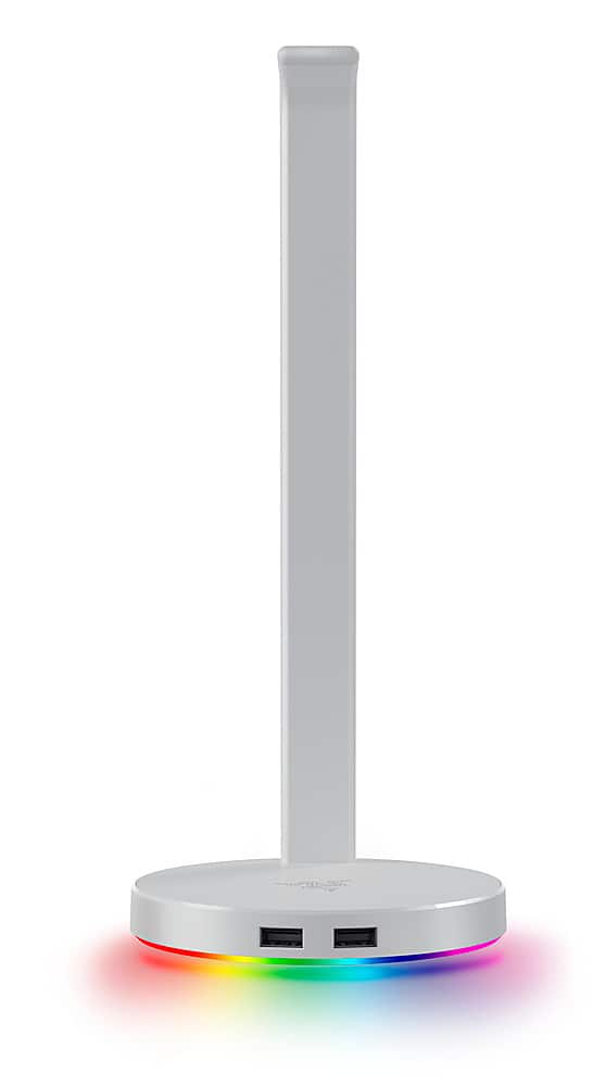 Alt View 11. Razer - Base Station V2 Chroma USB Hub Headset Stand with USB 3.1 Hub and 7.1 Surround Sound powered by Chroma RGB - Mercury.