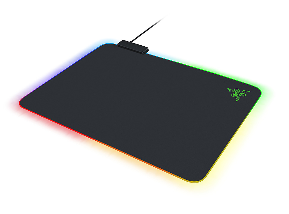 Firefly V2 Hard Surface Gaming Mouse Pad with Chroma RGB Lighting Black RZ02-03020100-R3U1 - Buy