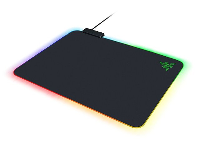 Razer - Firefly V2 Hard Surface Gaming Mouse Pad with Chroma RGB Lighting - Black_3
