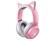 Front. Razer - Kraken Kitty Chroma RGB Wireless Bluetooth Gaming Headset for Mobile and PC - Quartz.