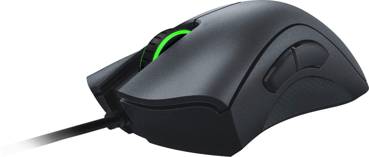 Alt View 11. Razer - DeathAdder Essential Wired Optical Gaming Mouse - Black.