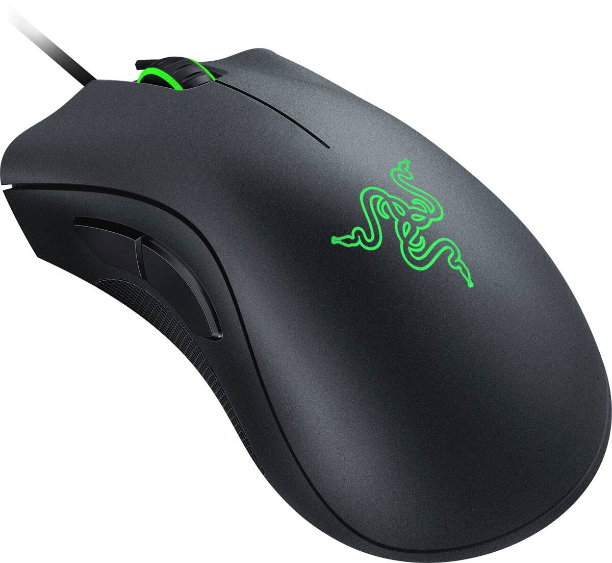 Alt View 12. Razer - DeathAdder Essential Wired Optical Gaming Mouse - Black.