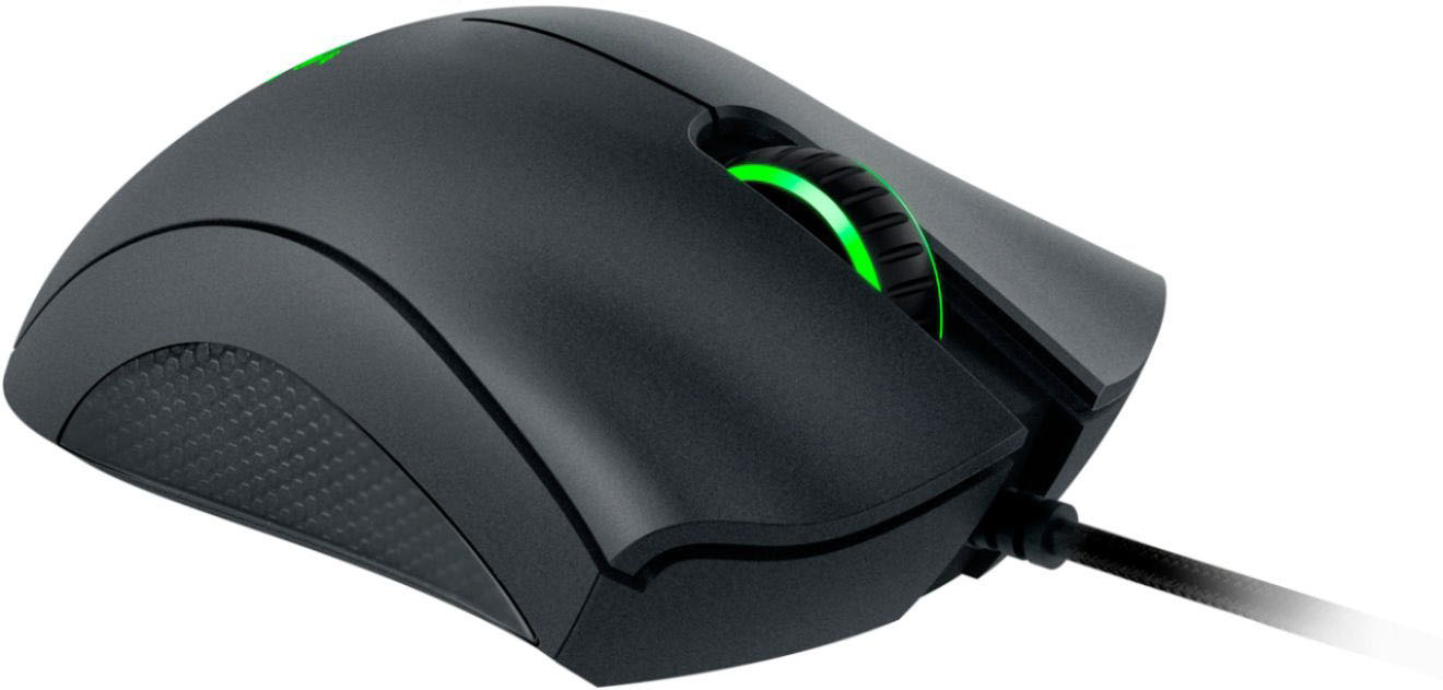 Best Buy: Razer DeathAdder Essential Wired Optical Gaming Mouse Black ...