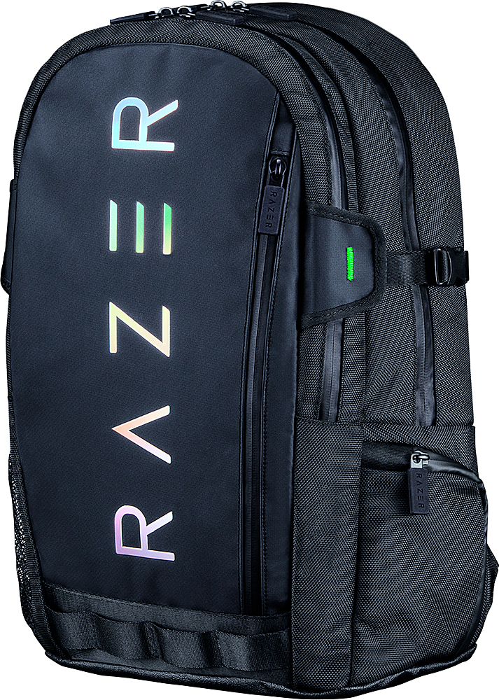 Angle View: Razer - Rogue V3 Backpack for 15" Laptops - Chromatic