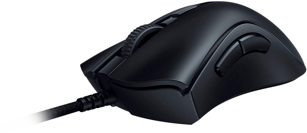 Angle View: Razer - DeathAdder V2 Mini Wired Opitcal Gaming Mouse - Black