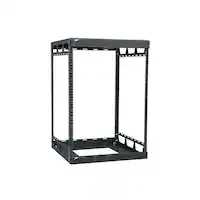 Middle Atlantic - 14 SPACE KD RACK FRAME 20""DEEP - Black - Front_Zoom