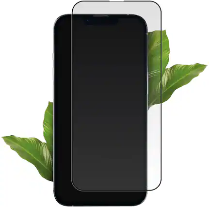 Angle. BodyGuardz - Eco PRTX Screen Protector for iPhone 13 Mini - Clear.