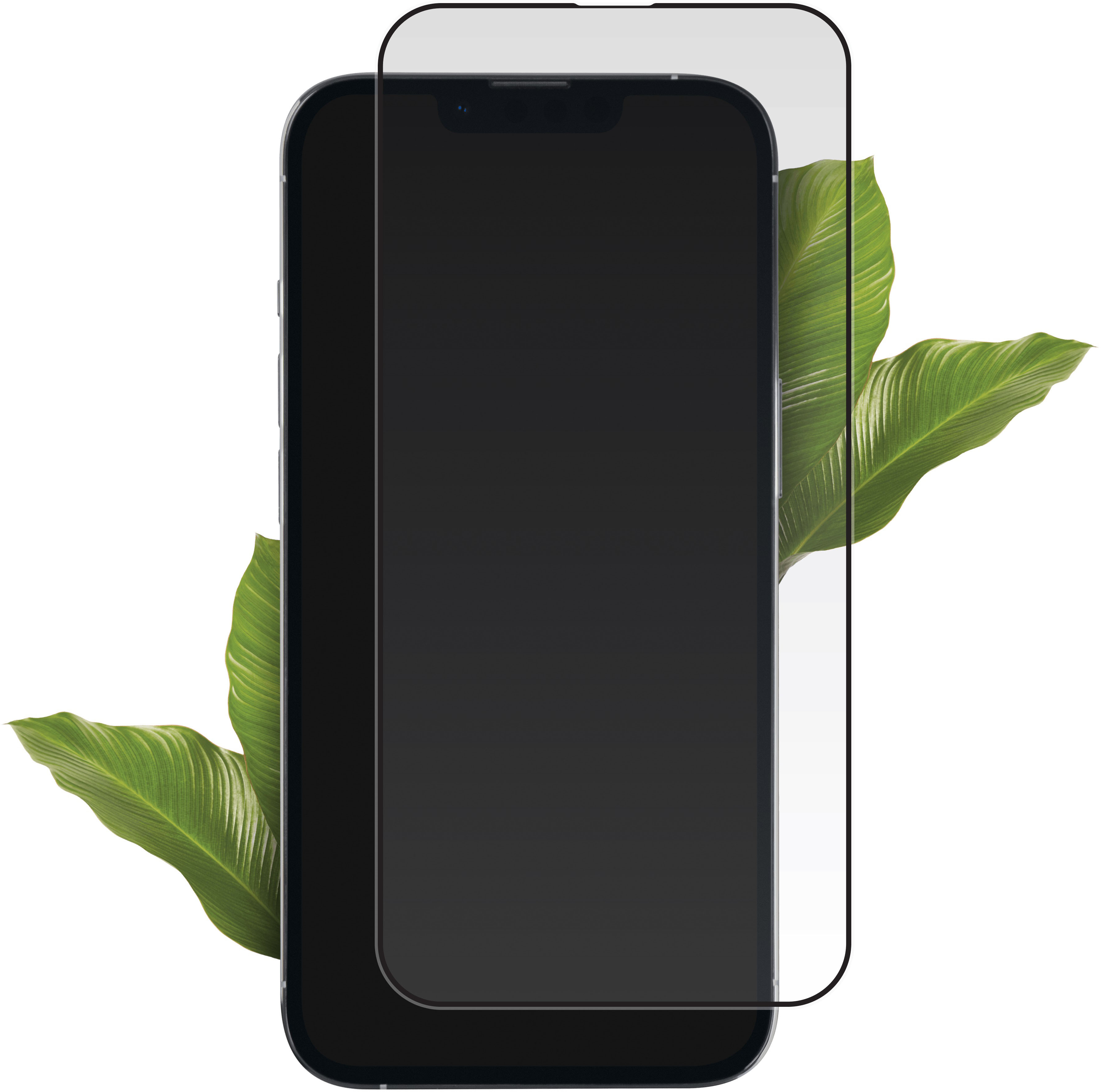 Angle View: BodyGuardz - Eco PRTX Screen Protector for iPhone 13 - Clear
