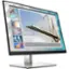 Front. HP - E24i G4 Widescreen LCD Monitor 24 LCD Monitor (VGA, USB, HDMI) - Black, Silver.