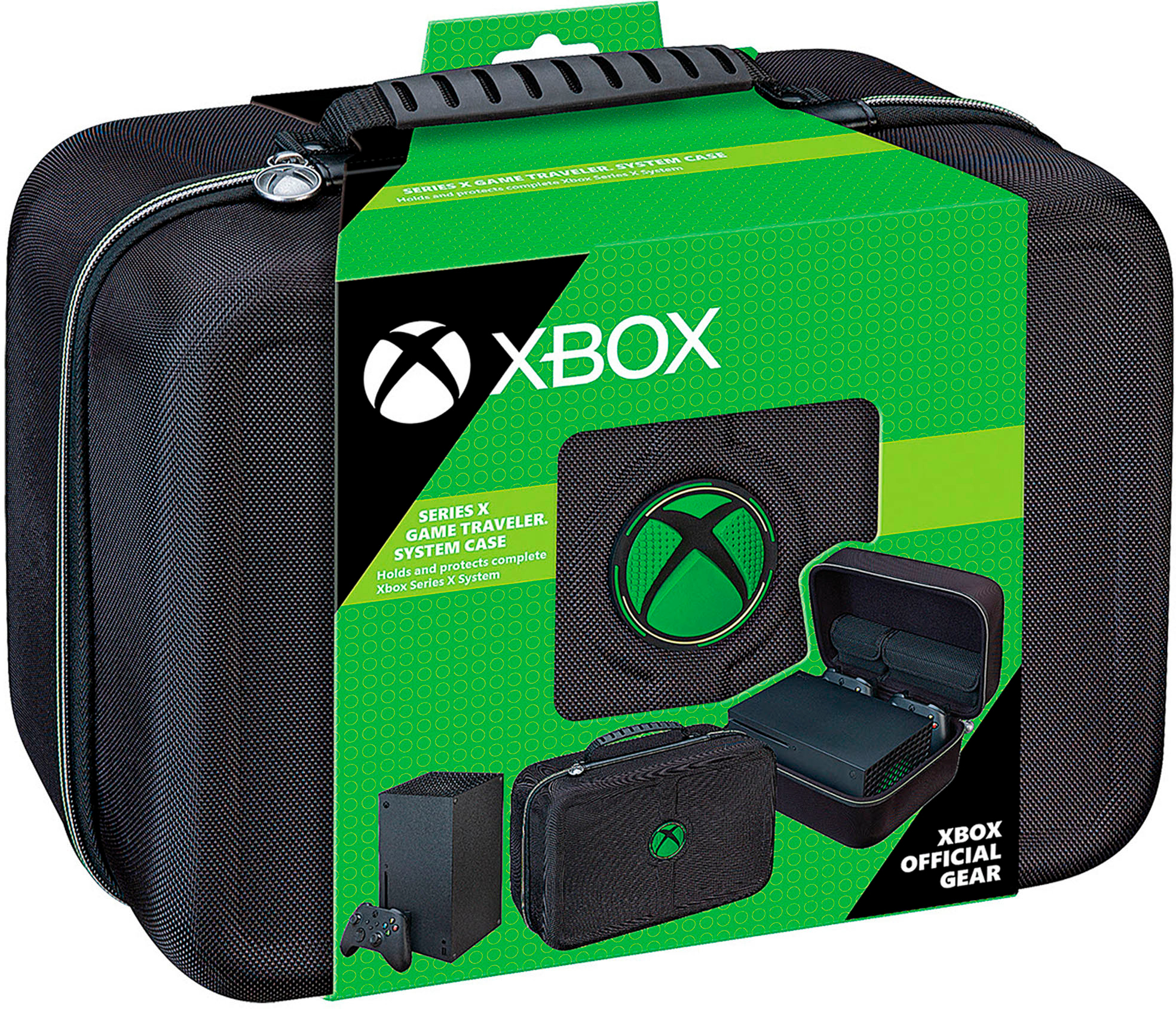 USA Gear Xbox Series X Carrying Case - Xbox Series X Travel Case Compatible  with Xbox Series X Console & Xbox Series S - Customizable Interior for