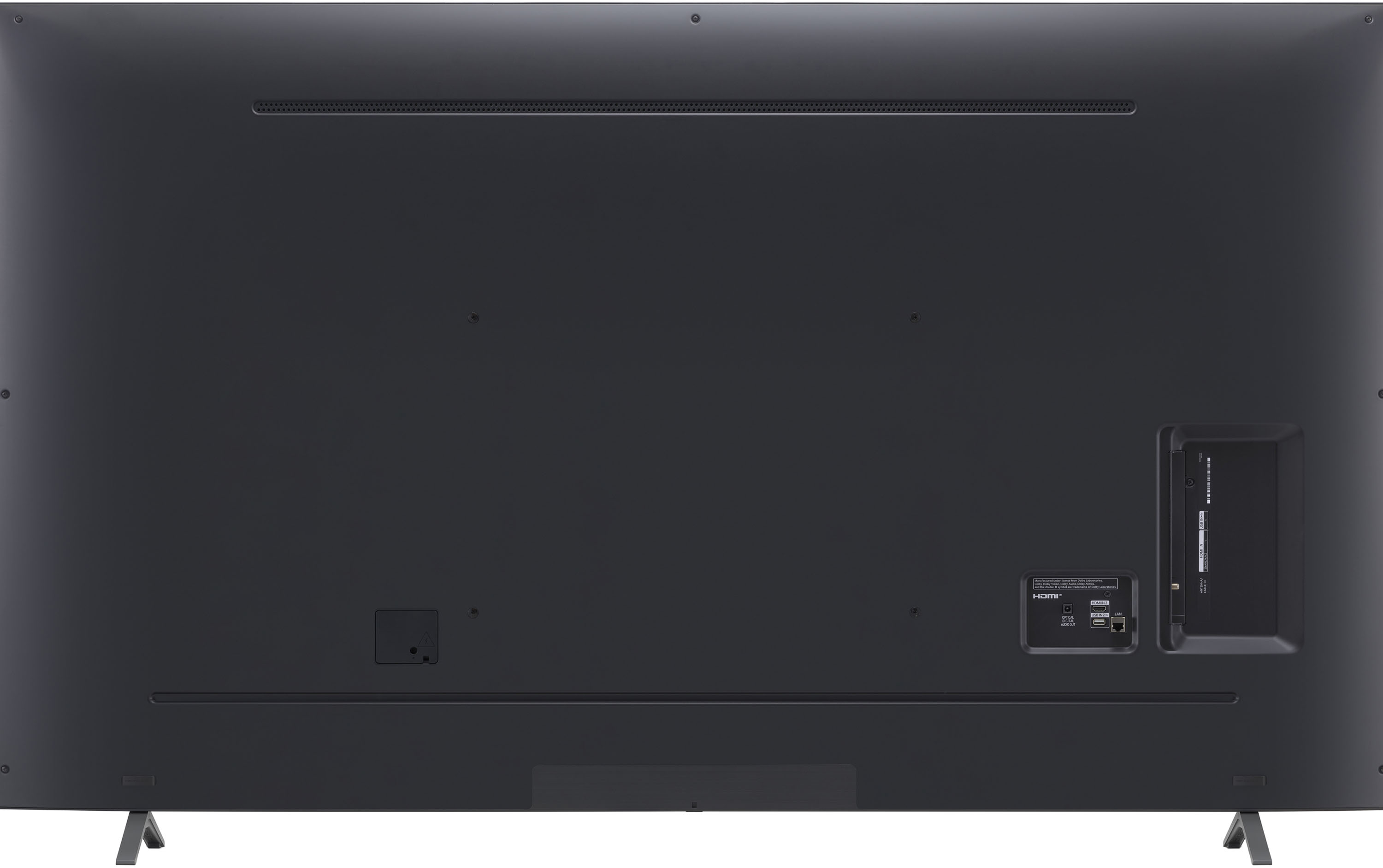 Back View: LG - 70" Class NanoCell 75 Series LED 4K UHD Smart webOS TV