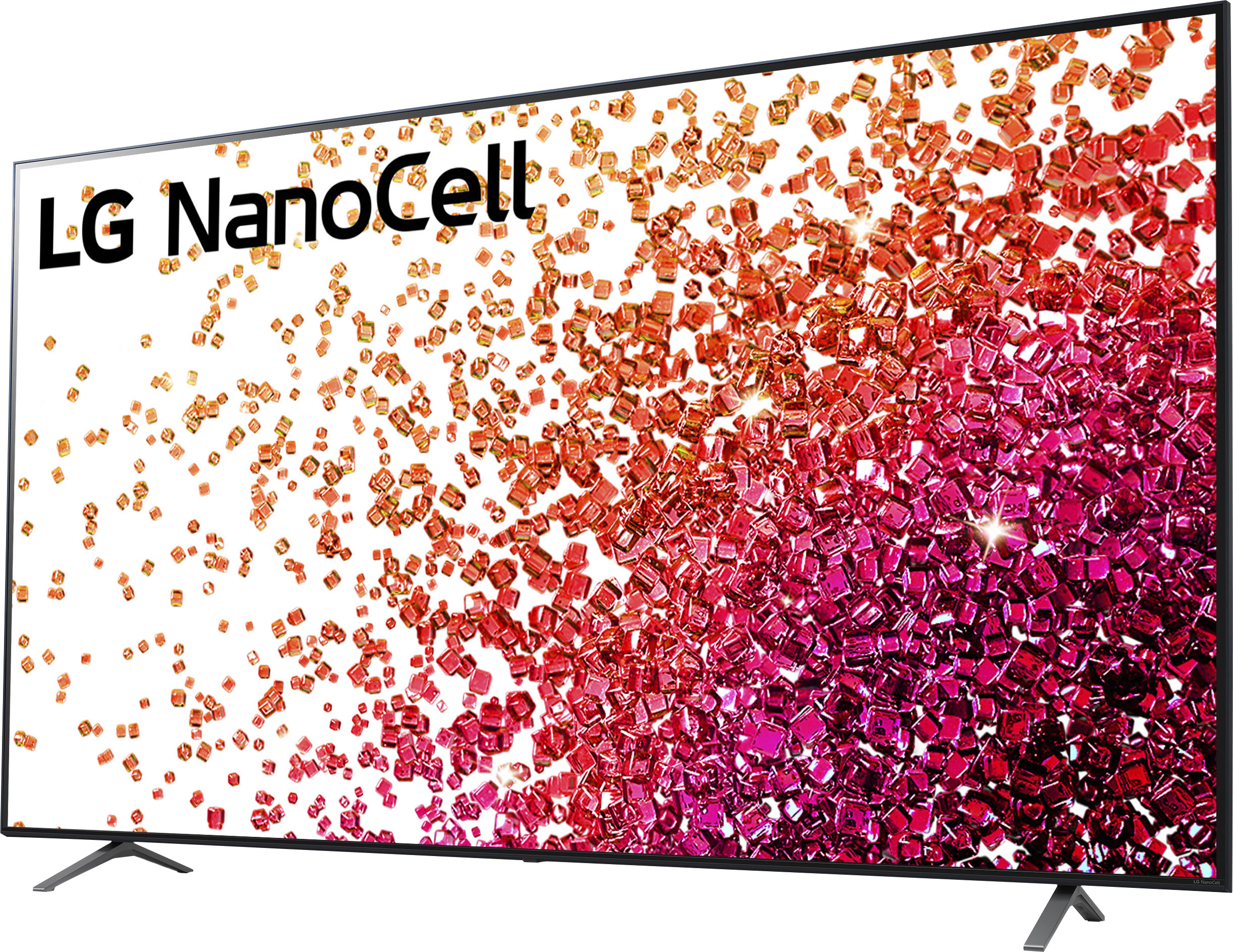 Left View: LG - 70" Class NanoCell 75 Series LED 4K UHD Smart webOS TV