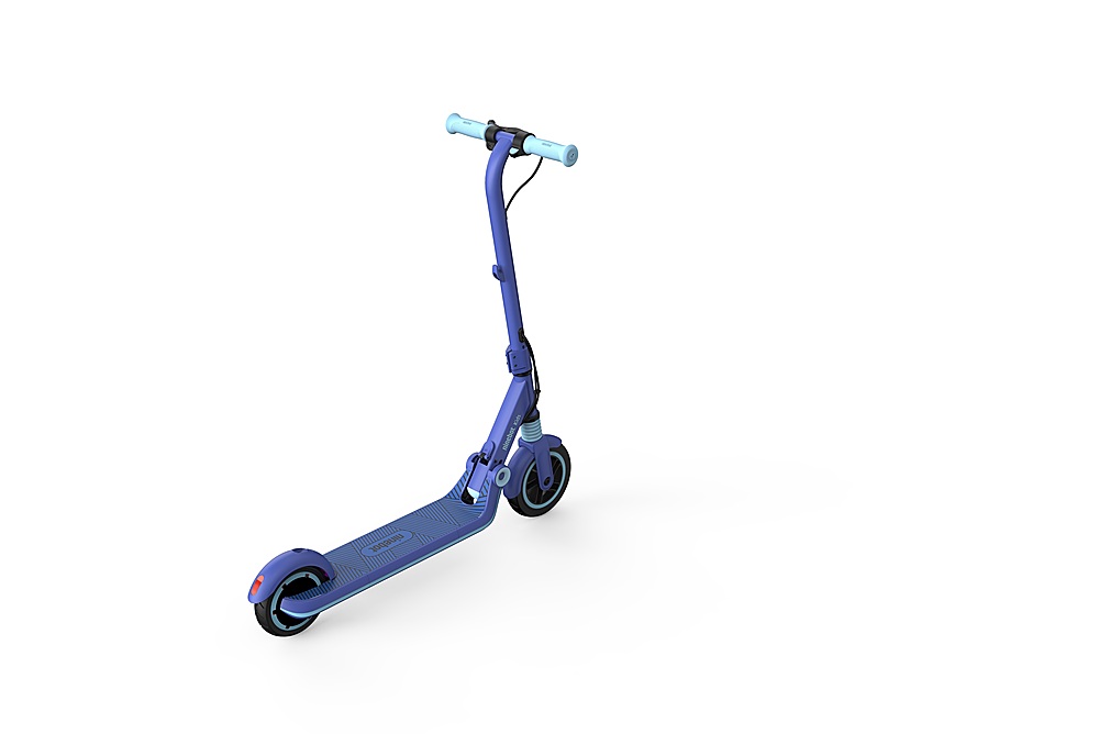 Angle View: Segway - Ninebot eKickScooter Zing E8 w/6.2 Mile Range & 8.7 Max Speed - Blue