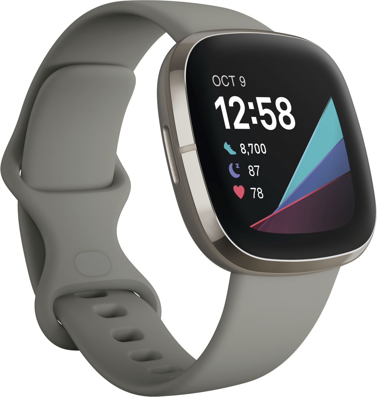 Questions and Answers: Fitbit Sense Advanced Health Smartwatch Silver ...