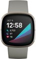 Front Zoom. Fitbit - Sense Advanced Health Smartwatch - Silver.