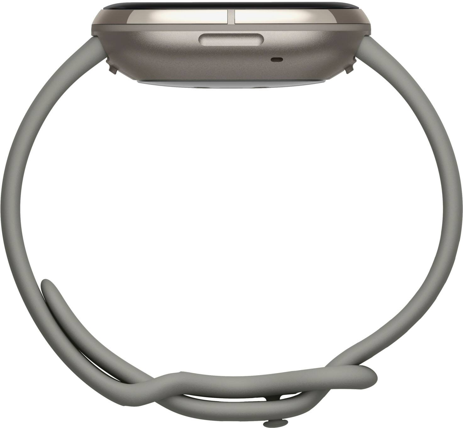 Alt View 1. Fitbit - Sense Advanced Health Smartwatch - Silver.