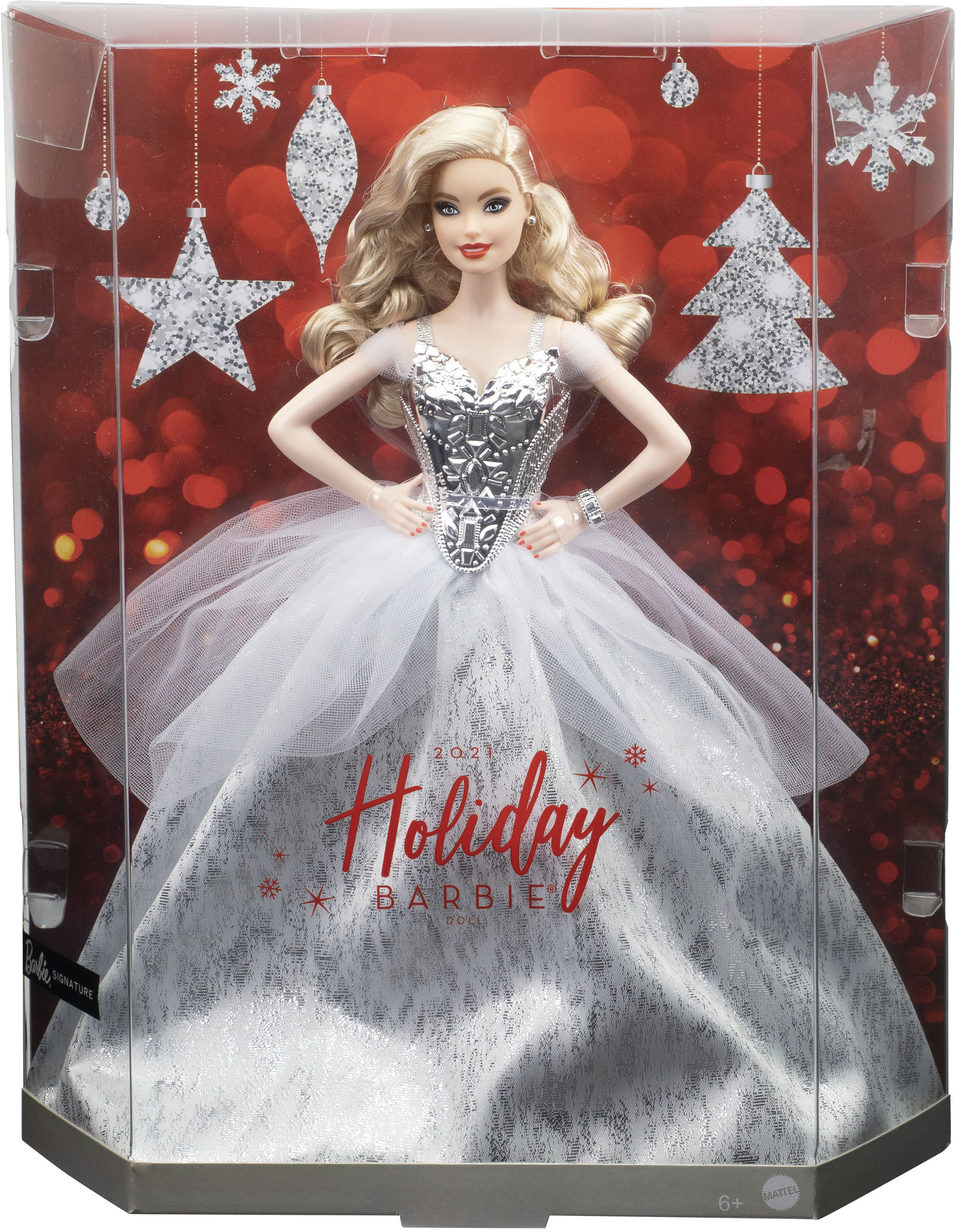 sofa Tapijt Het begin Best Buy: Barbie 2021 Holiday Doll Blonde GXL18