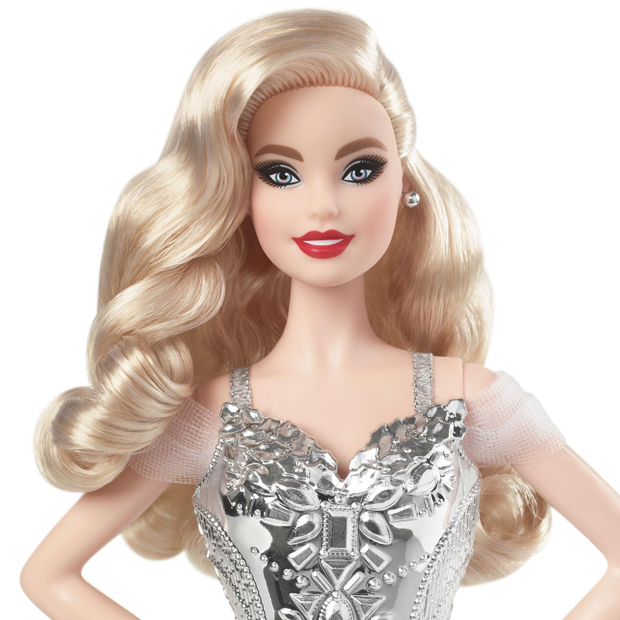 Best Buy: Barbie 2021 Holiday Doll Blonde GXL18