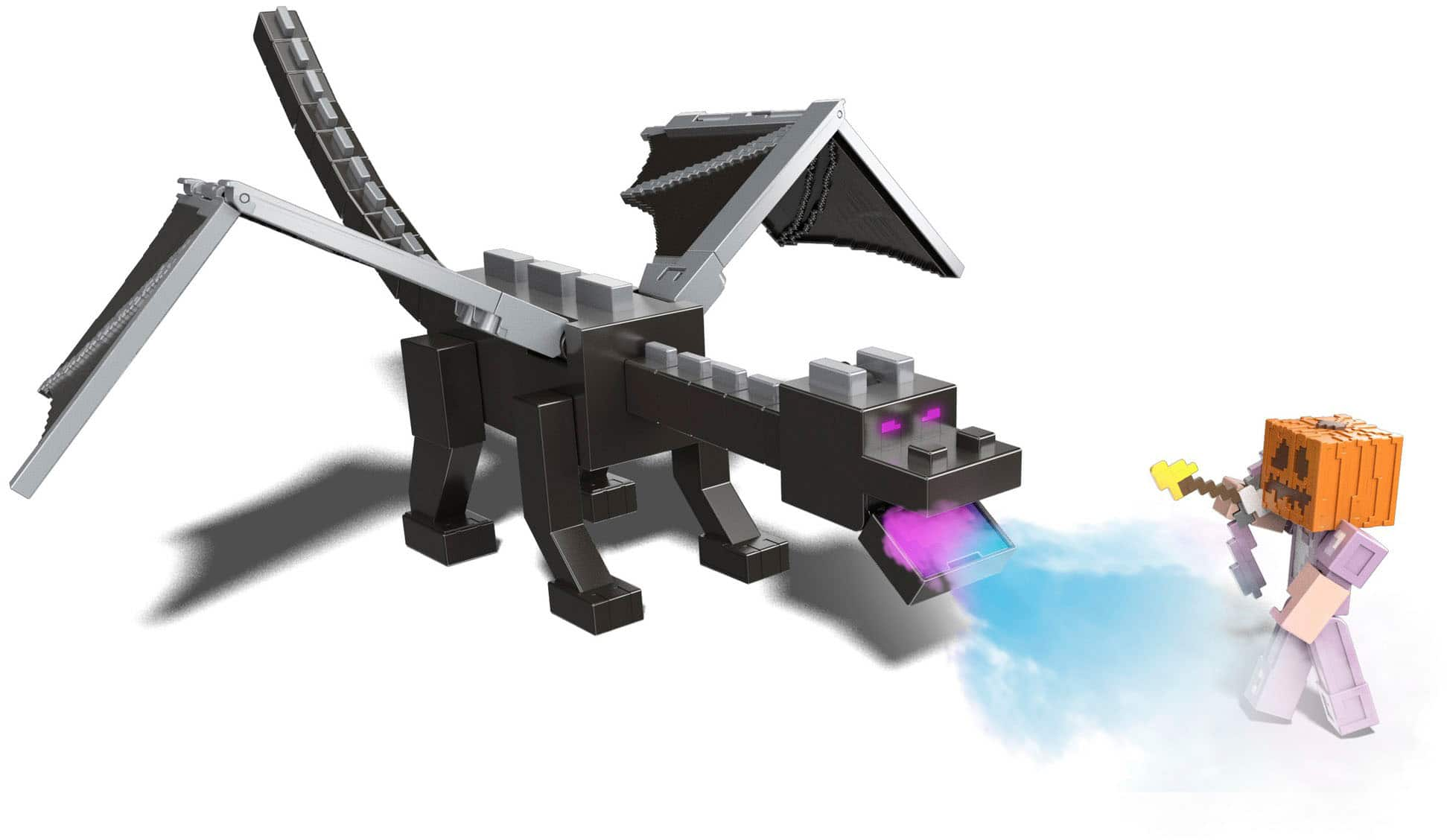  Minecraft Ender Dragon Posing BIG Figure, Approx. 10.2 inches  (26 cm), Movable, Faithfully Reproduced, Big Size, Official Goods : Toys &  Games