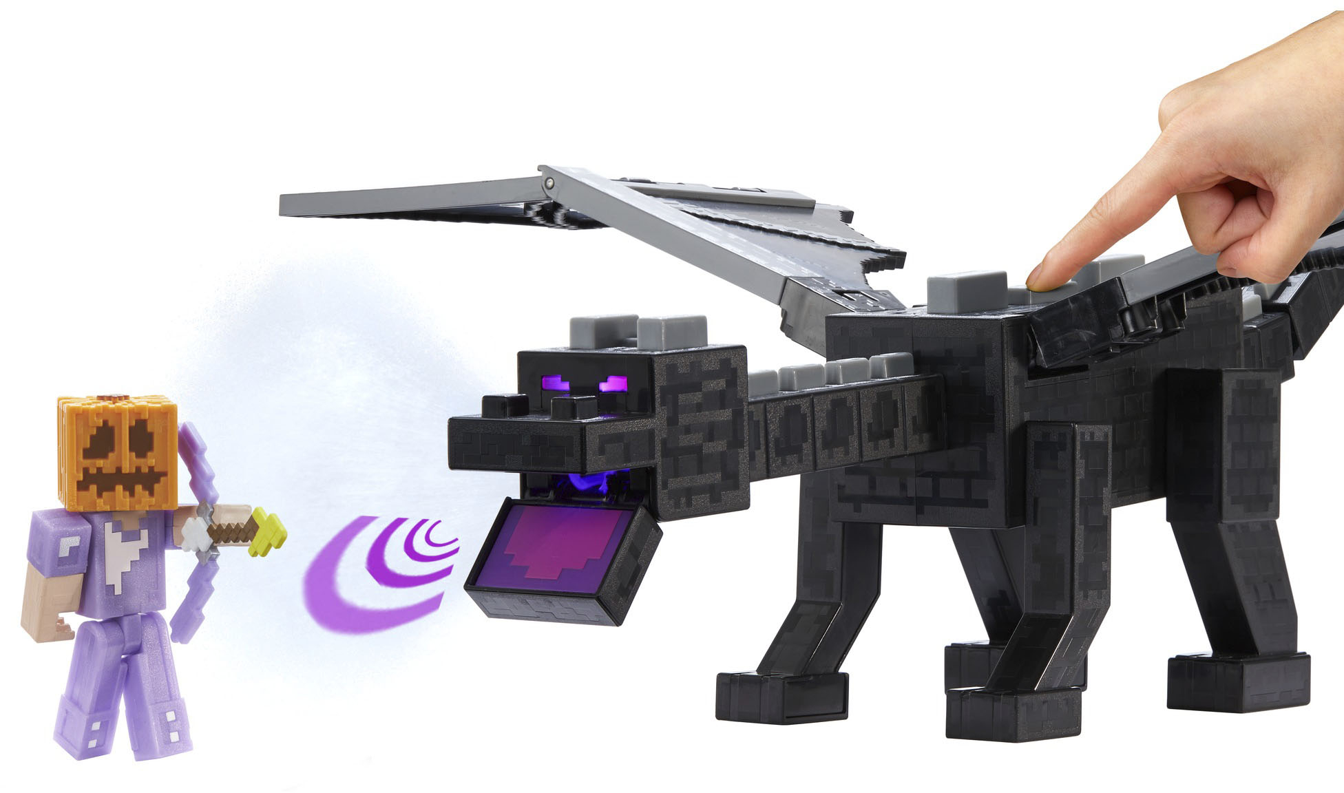 Minecraft Ender Dragon Plush Figure with Lights and Sound HGV56 - Best Buy