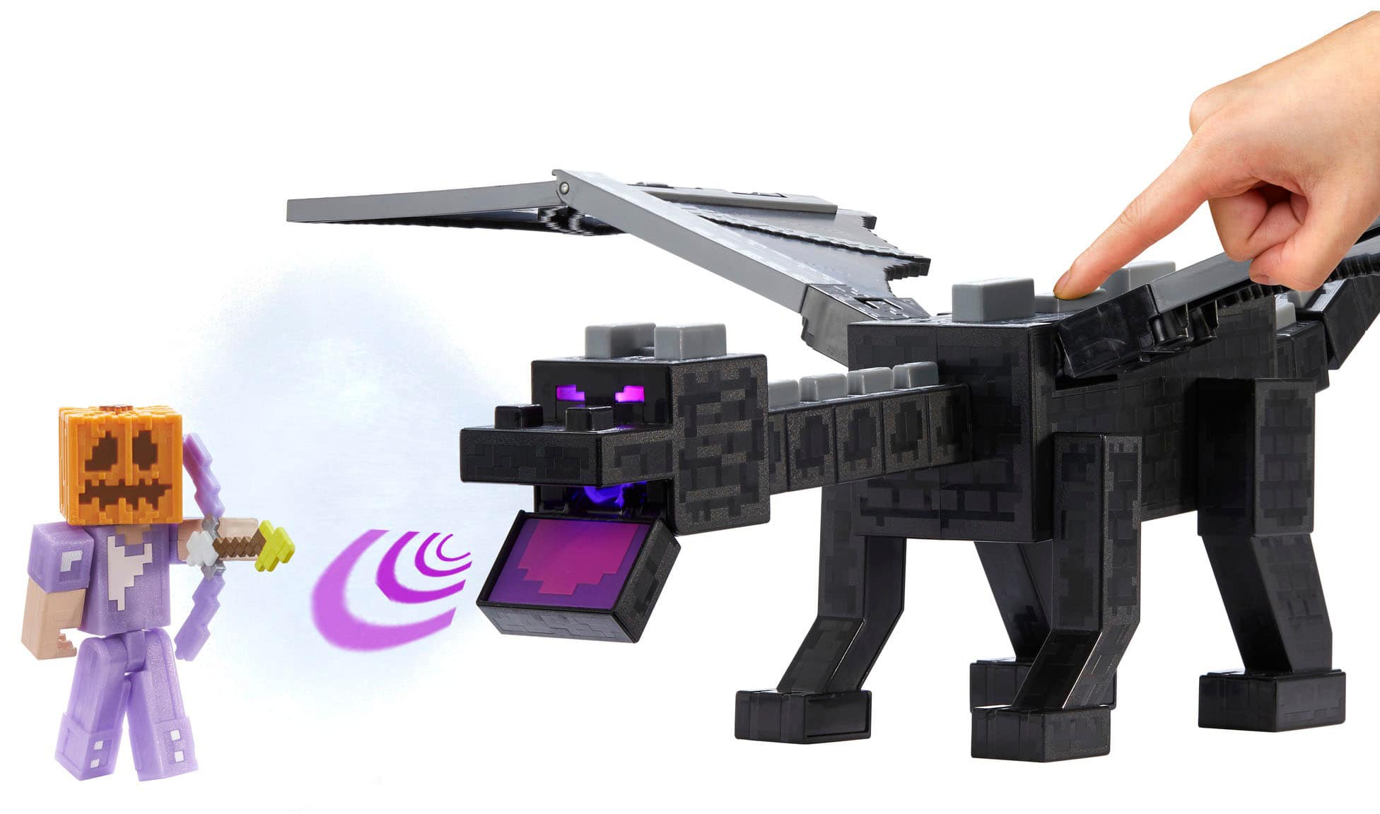 Minecraft Ender Dragon Plush Figure with Lights and Sound HGV56 - Best Buy