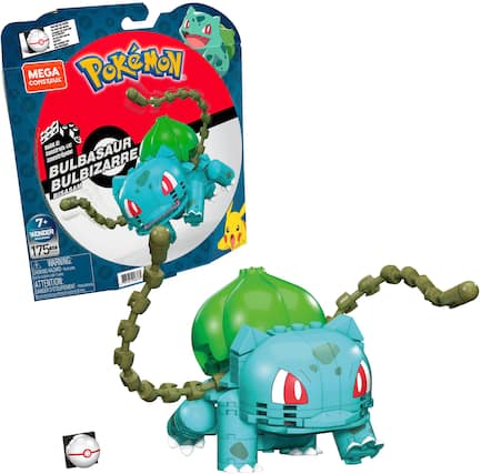 Front. Pokémon - Mega Construx Bulbasaur.