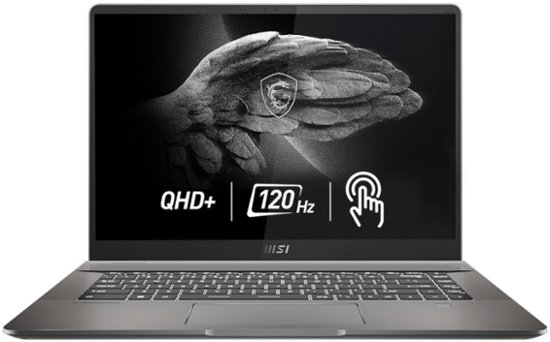 Front Zoom. MSI - Creator Z16 16" QHD+ Touch Screen Laptop - Intel Core I9 - NVIDIA Geforce RTX 3060 - 2TB SSD - 32GB Memory - Lunar Gray.