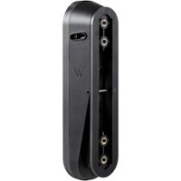 Wasserstein - Vertical Adjustable Mount for Google Nest Doorbell (battery) - Black - Angle_Zoom