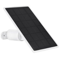 Wasserstein - Mountable Solar Panel for Google Nest Doorbell (battery) - White - Front_Zoom