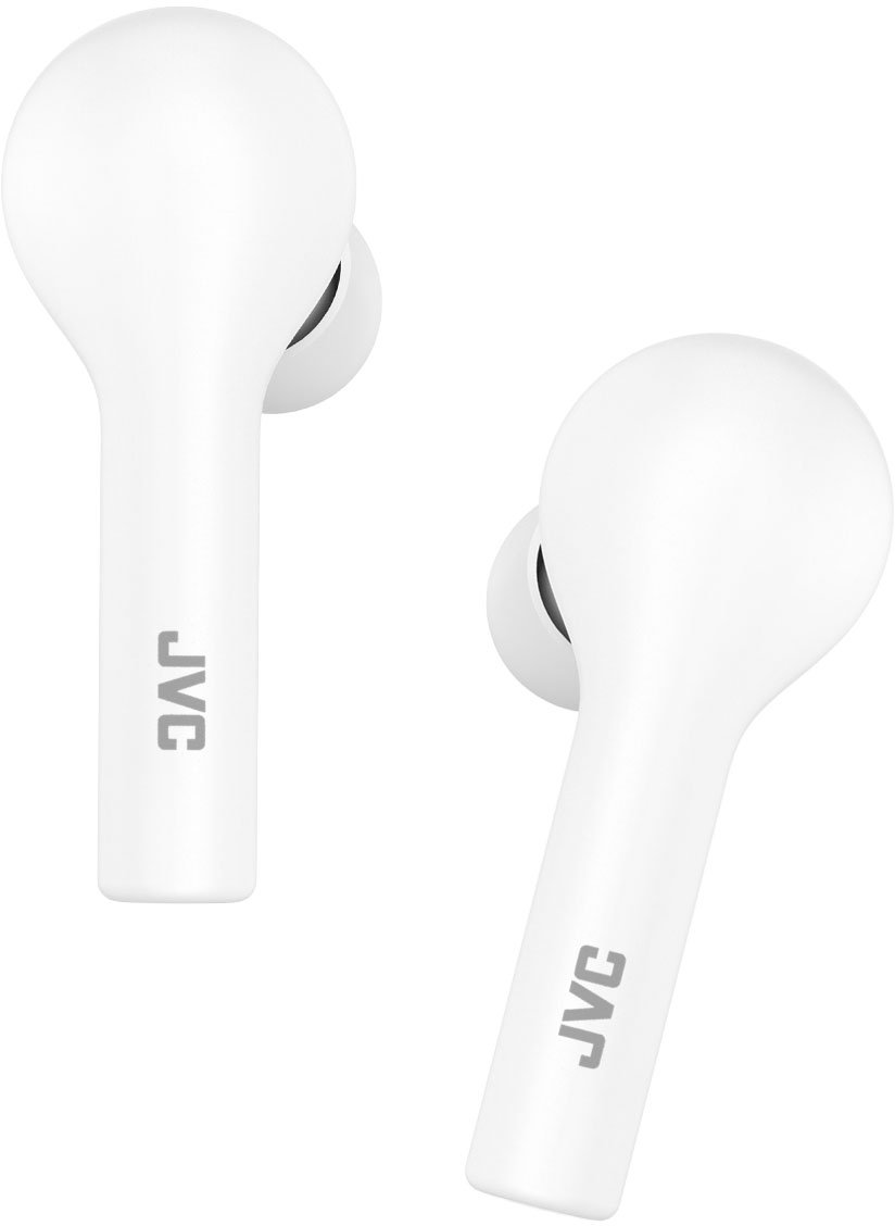 Angle View: JVC - Marshmallow+ True Wireless In-Ear Headphones - White