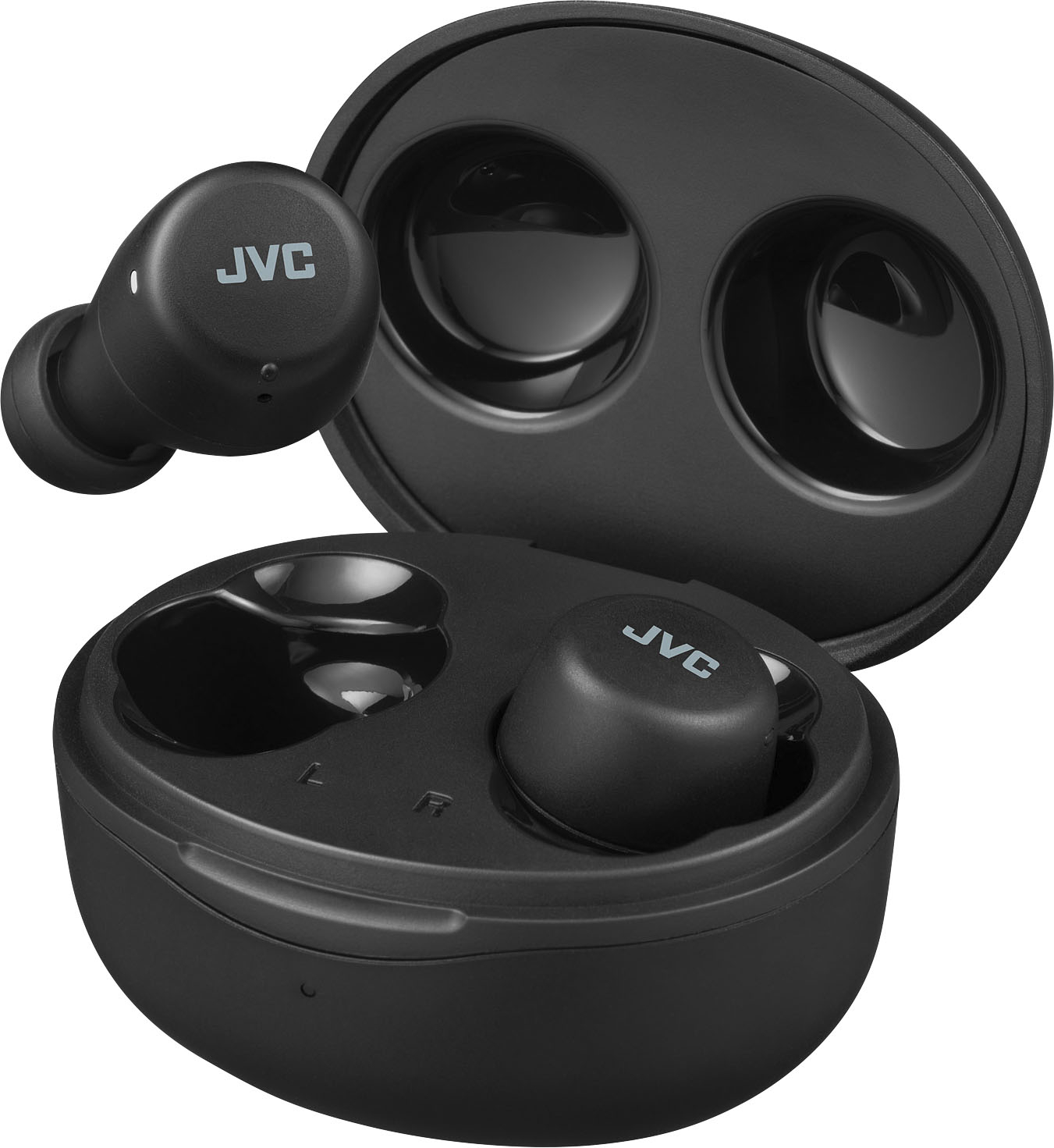 agitatie Onze onderneming bonen JVC Gumy Mini True Wireless In-Ear Headphones Black HAA5TB - Best Buy