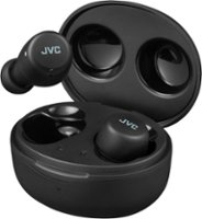 JVC - Gumy Mini True Wireless In-Ear Headphones - Black - Front_Zoom