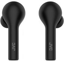 JVC - Marshmallow+ True Wireless In-Ear Headphones - Black - Front_Zoom