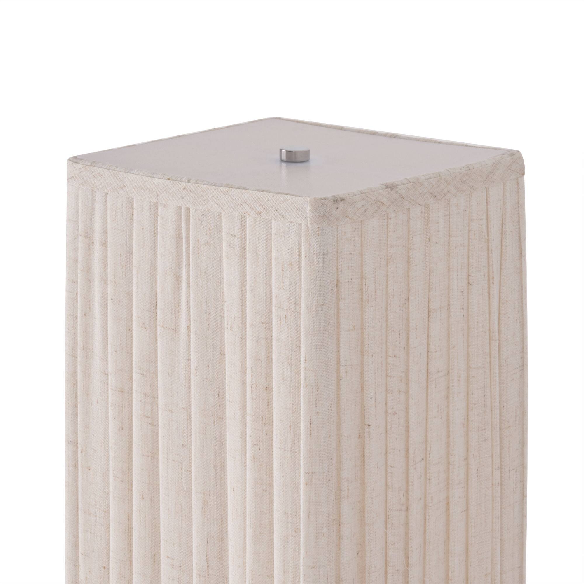 Alt View 1. E.P. Light - Minimalist Pleated Fabric Floor Lamp Janpadi LED Lamp - MULTICOLOR.