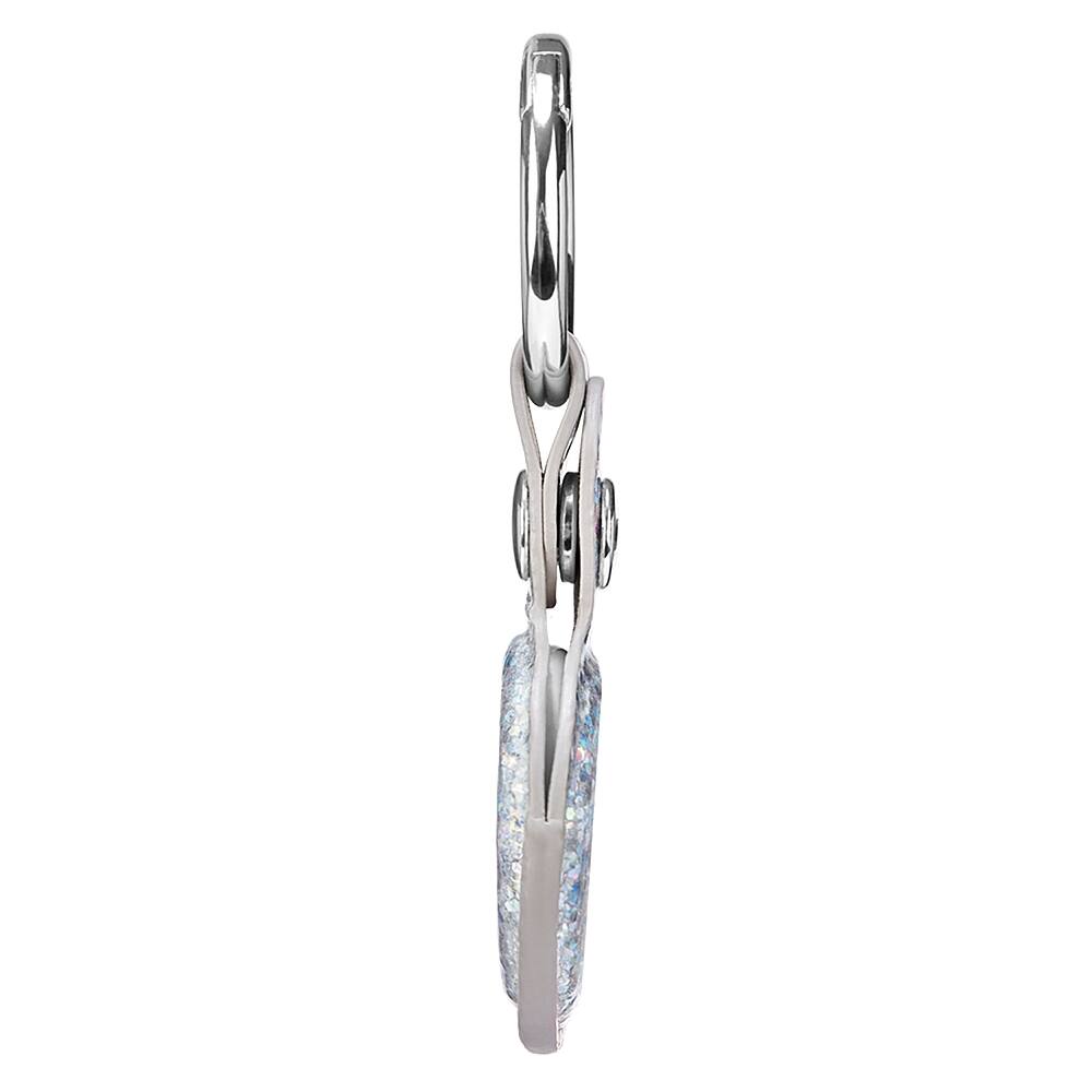 Alt View 11. Case-Mate - Keychain Case for Apple AirTag - Sparkle.